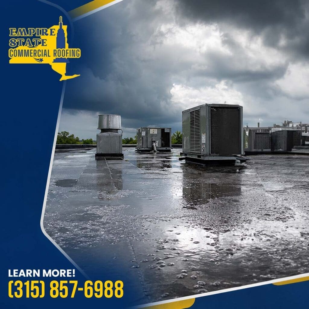 storm damage roof repair in Rochester, NY